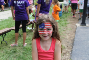 Kathrynn Hudson celebrates the Fourth of July with Operation Purple Camp