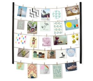 Photo Clothes Line Display 