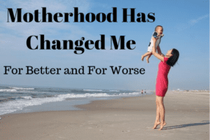 mother with baby on beach