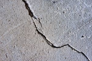 cracked foundation