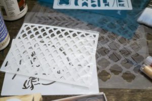 stencils for art journaling