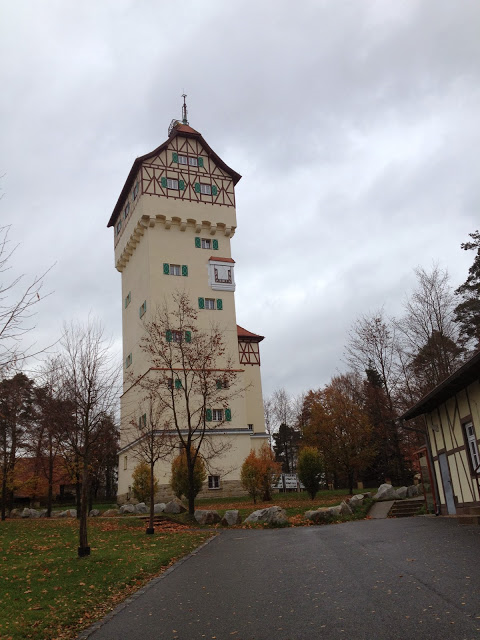 tower on a German military base