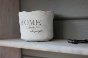 Home jar in decor