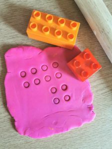 Play Dough Lego Addition