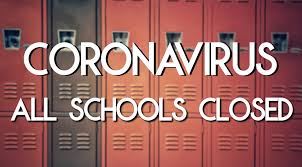 coronavirus all schools canceled sign