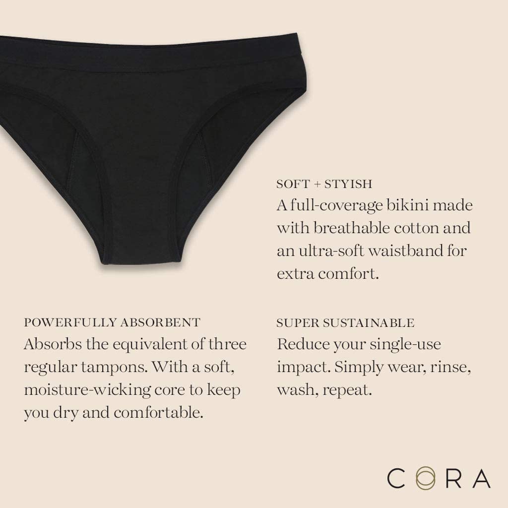 CORA period underwear