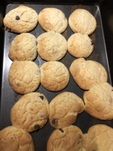 Baked cookies