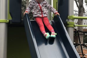 child on playground