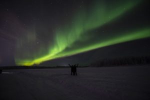 aurora borealis in Alaska