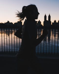 woman running 