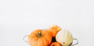 Friday Favorites – Lauren’s Favorite Fall Recipes pumpkins in a colander