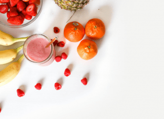 multiple fruits as snack