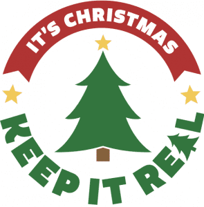 It's Christmas Keep It Real logo