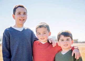 Pregnancy Was Never Easy For Me – World Prematurity Day three brothers arms around each other