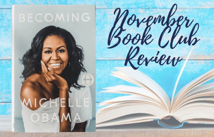 November Book Club Review of Becoming