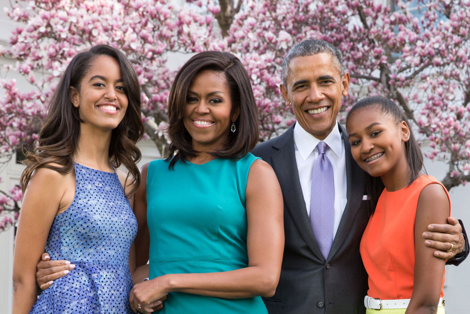 The Obama family