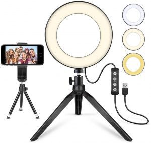 tripod ring light