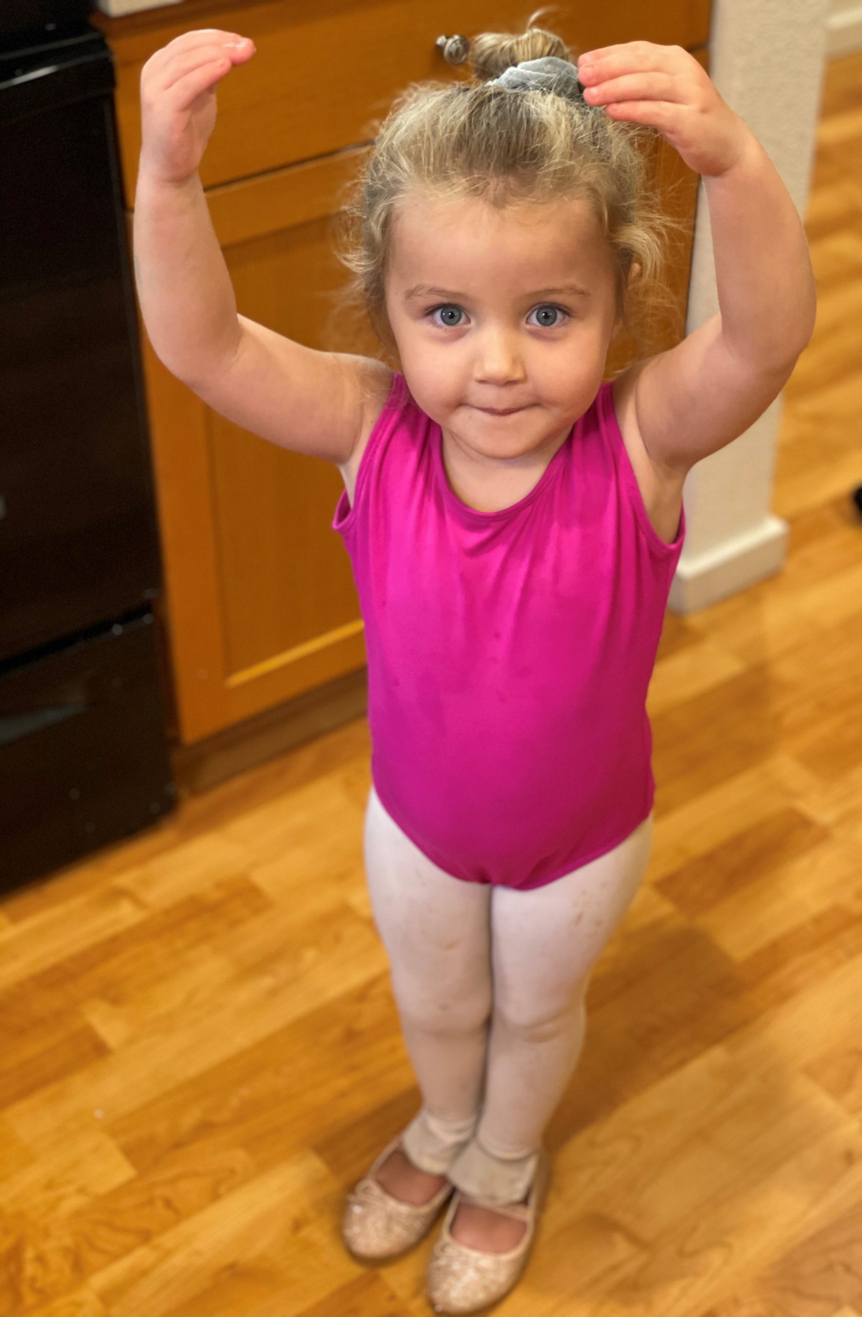 little girl ballerina