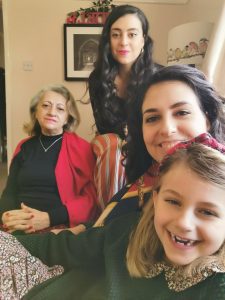 3 generations of female family together