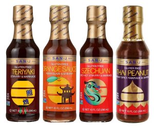 various asian good sauces