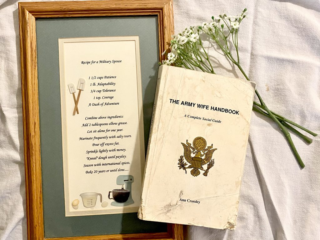 Recipe for a Military Spouse and the Military Spouse Handbook