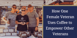 How One Female Veteran Uses Coffee to empower other veterans - interview with Army vet, Toni Deason