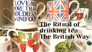 The ritual of drinking tea 