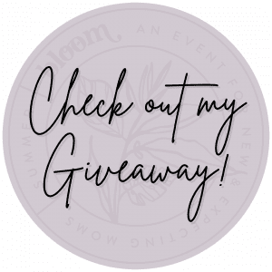 Check out my Bloom giveaway!