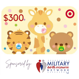 Bloom giveaways - target gift card $300 Target Gift Card sponsored by The Military Birth Resource Network