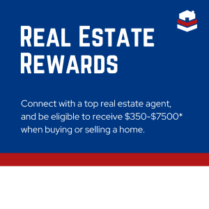 Real Estate Rewards - Connect with a top rela estate agent, and be eligible to recieve $350-$7500 when buying or selling a home.