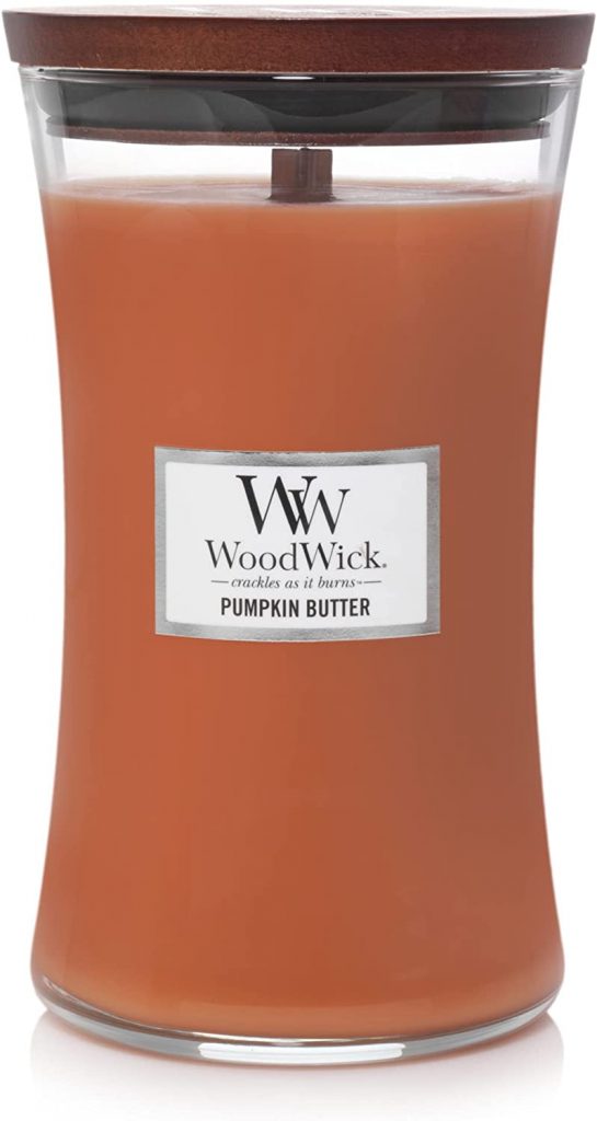 Woodwick Pumpkin Butter candle