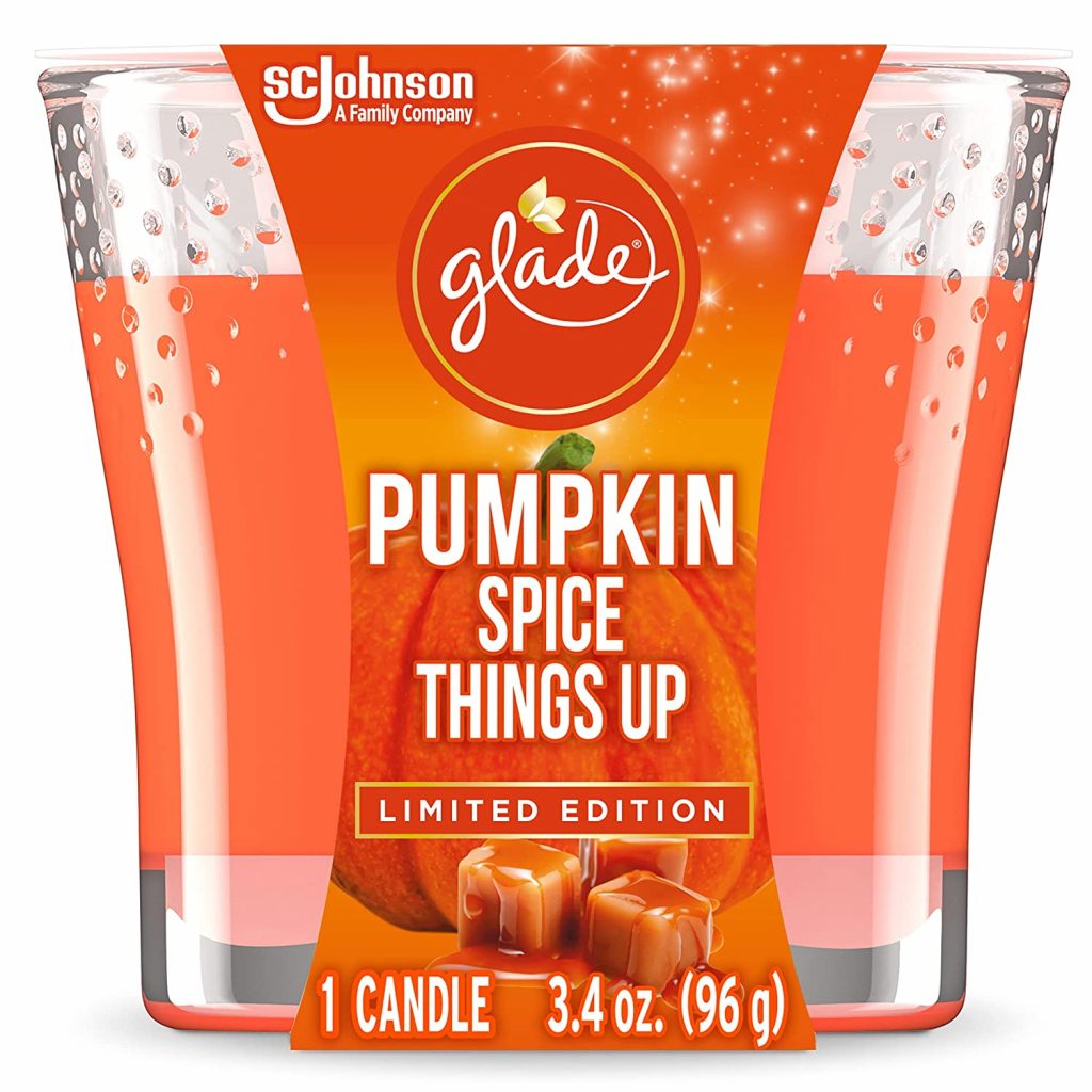 Pumpkin Spice Things Up candle by Glade