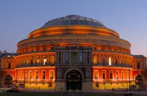 exterior of Royal Albert Hall in London