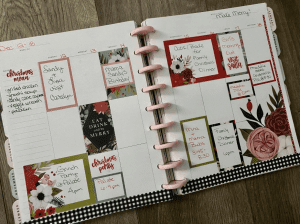 planner with stickers