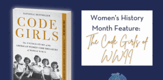 Women’s History Month Feature: The Code Girls of WWII Code Girls book with "The Code Girls of WWII" in text and MMC logo
