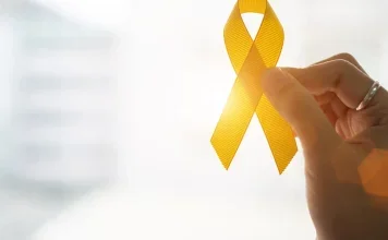 Childhood Cancer ribbon