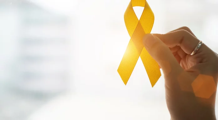 Childhood Cancer ribbon