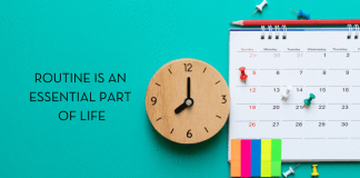 Getting Back into a Routine