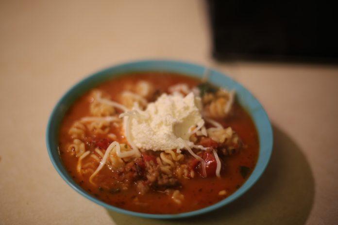 Lasagna Soup