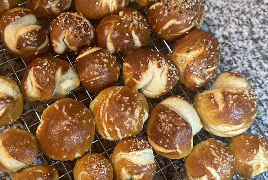 Sourdough Pretzel Bites