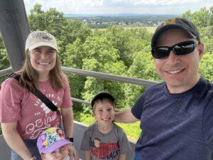 View from Culps Hill Observation Tower