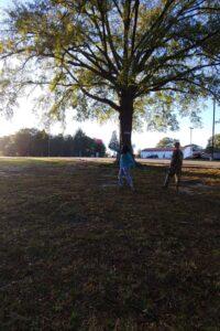 Frisbee gold corse on Fort Gregg Adams Virginia