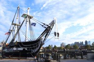 The USS Constitution ship