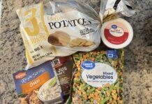 Instant Pot Shepherd’s Pie Most of the ingredients for Instant Pot Shepherd's Pie