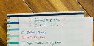 Summer Bucket List- It’s For Your Mental Health Making a summer break bucket list with kids