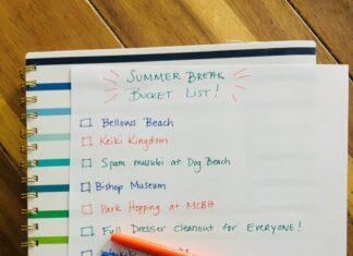 Summer Bucket List- It’s For Your Mental Health Making a summer break bucket list with kids