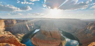 Road Trip Guide to Northern Arizona Horseshoe Bend in Northern Arizona at sunset