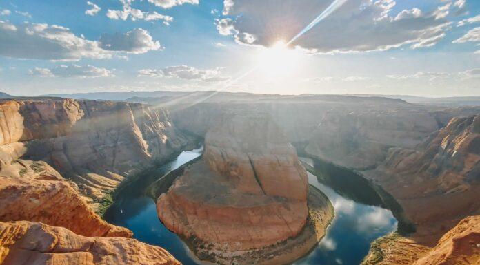 Road Trip Guide to Northern Arizona Horseshoe Bend in Northern Arizona at sunset