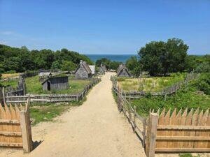 Replica Pilgrim Settlement, Plymouth, MA