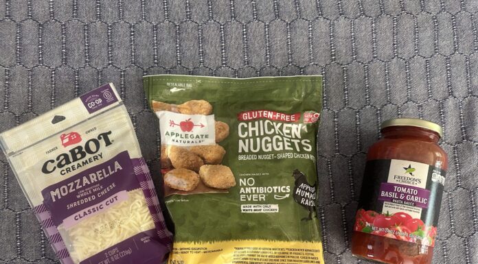 Chicken Parmesan with Chicken Nuggets